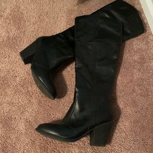 Knee high boots